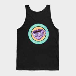 Designer, Powered by Coffee Tank Top